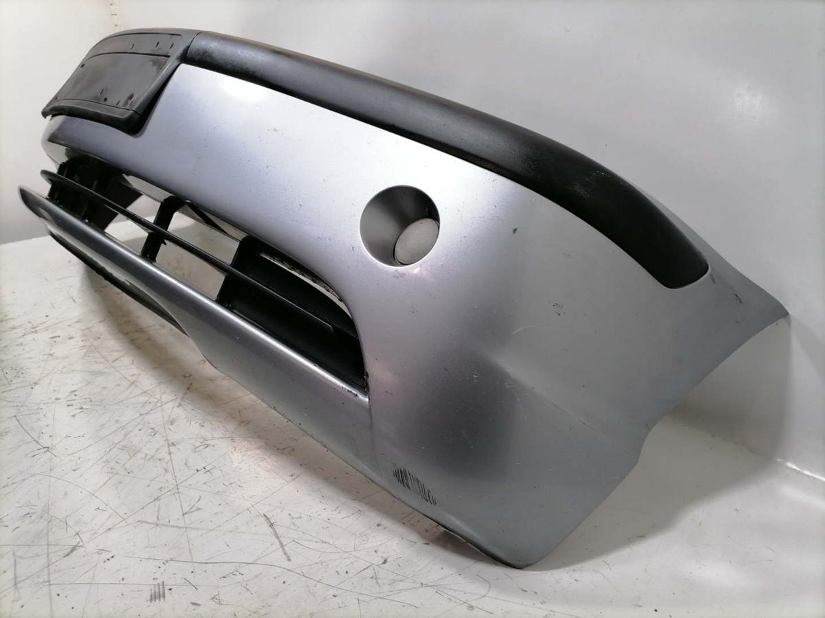 BMW 3er E46 original Sto&szlig;stange Stossf&auml;nger vorn Silbergrau A08 Facelift ab 2001 Bj.2004